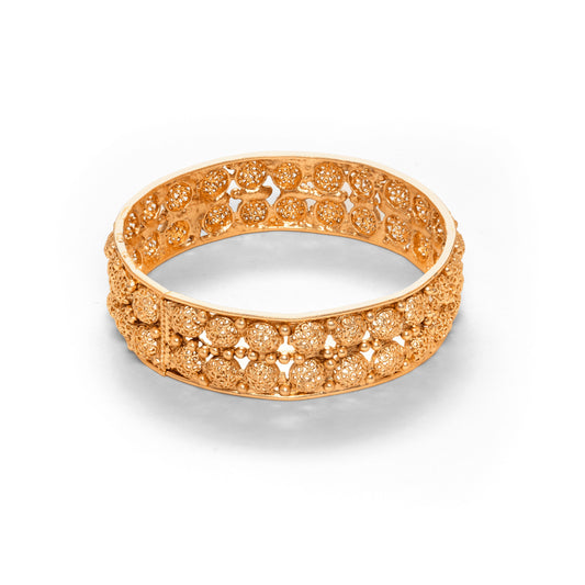 Antique gold plated Traditional Design Bangles