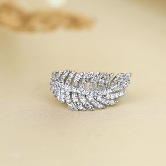 Featherlight Sparkle Ring