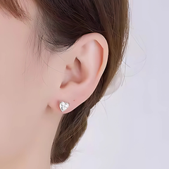 925 Elegant Heart Silver Set