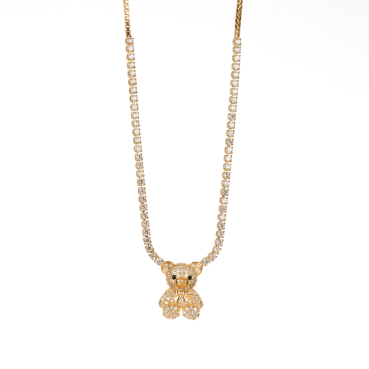 Trending teddy pendant necklace - Rukhmani