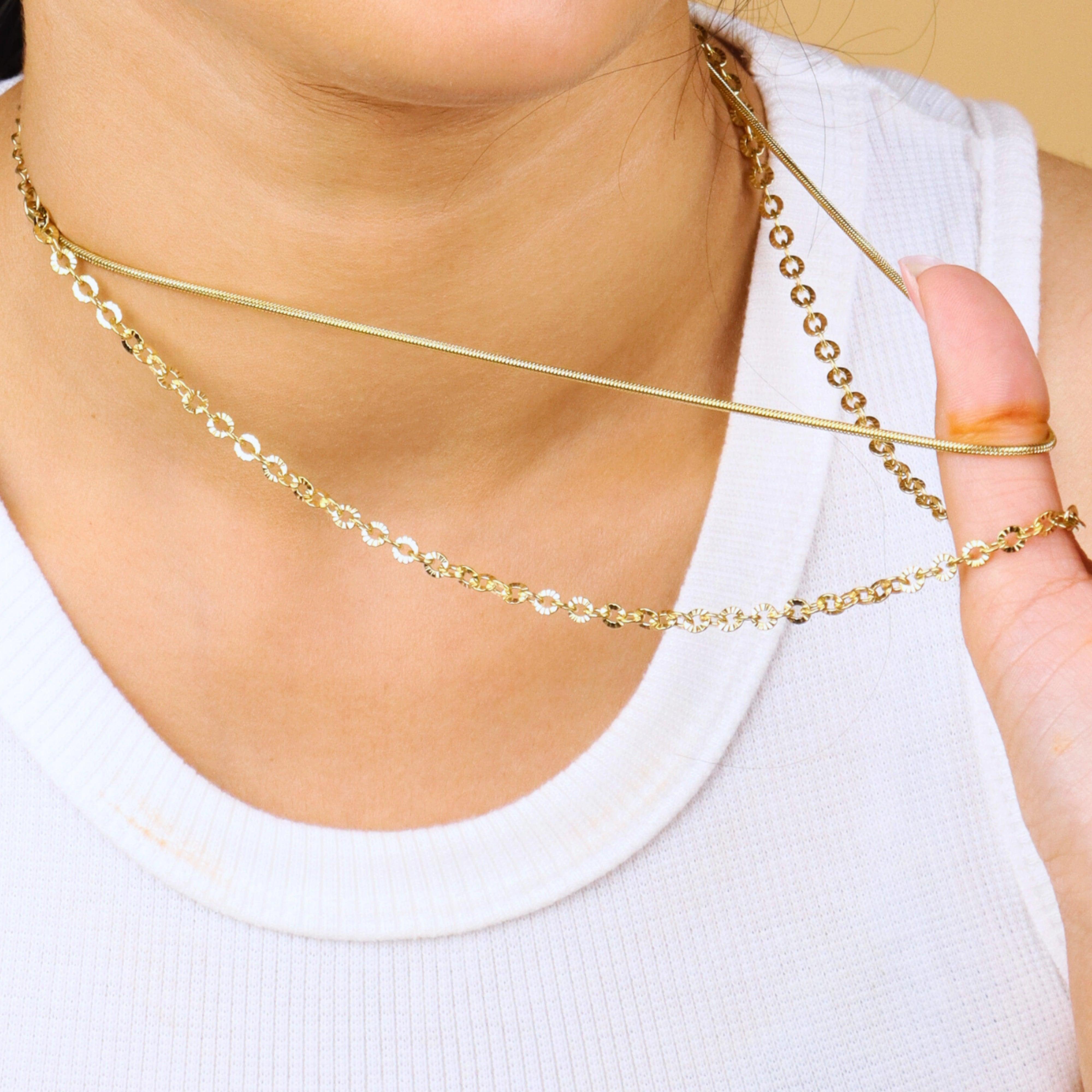 Double Layered Stacking Chain - Rukhmani