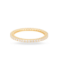 Gold Plated American Diamond Round Bangles - Rukhmani