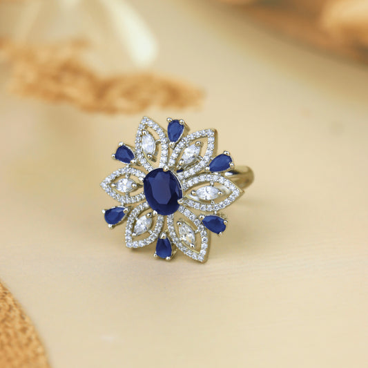 Starlight & Sapphire Ring