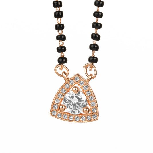 Fancy Gold Plated Diamond Unique Design Beautiful Mangalsutra