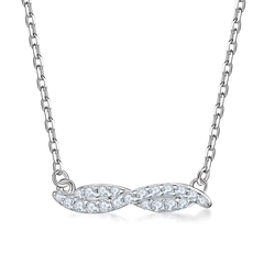 925 Sterling Silver Double Layer Twist – A Timeless Elegance Collection