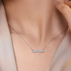 925 Sterling Silver Double Layer Twist – A Timeless Elegance Collection