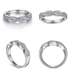925 Sterling Silver Double Layer Twist – A Timeless Elegance Collection