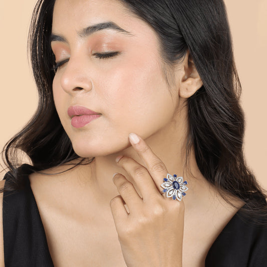 Starlight & Sapphire Ring