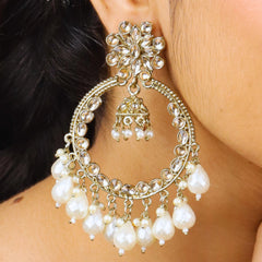 Sitara Baali Jhumka Earrings - Rukhmani
