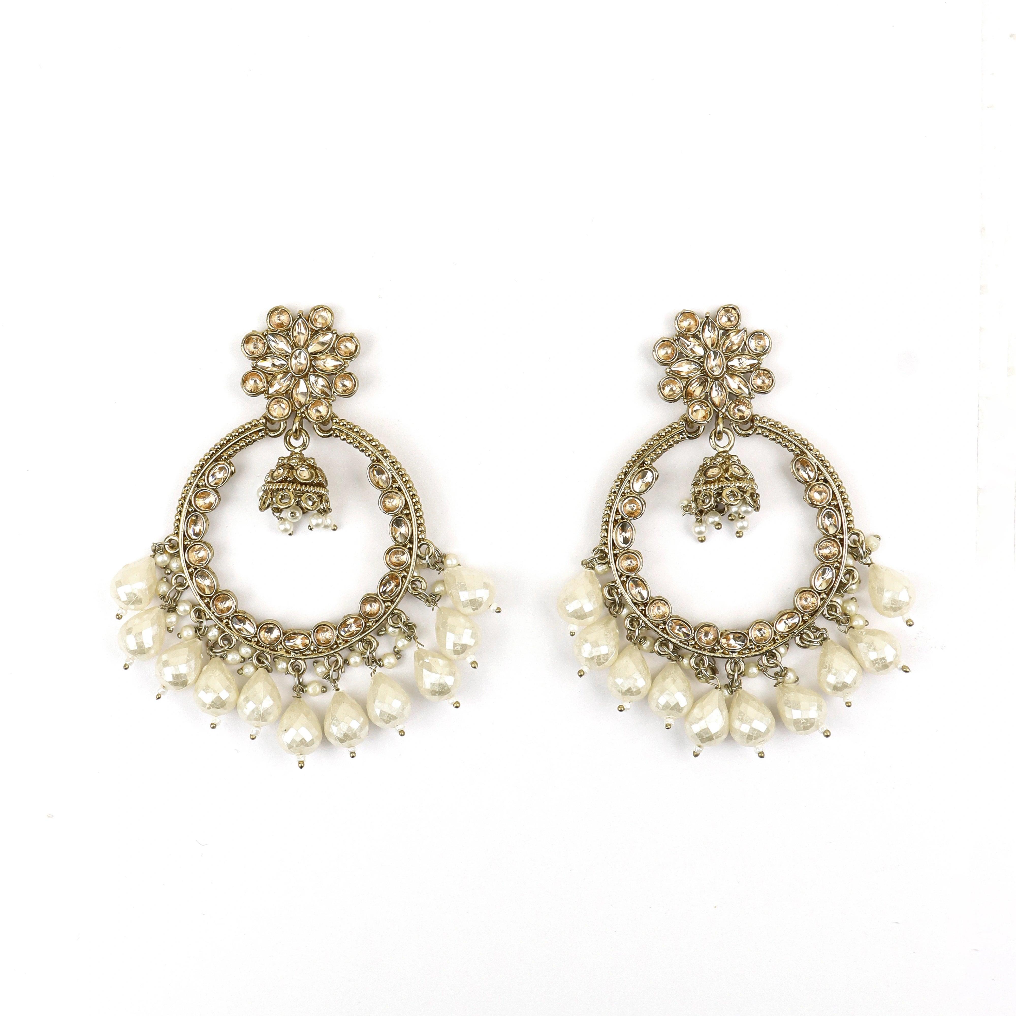 Sitara Baali Jhumka Earrings - Rukhmani