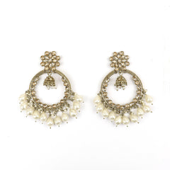 Sitara Baali Jhumka Earrings - Rukhmani