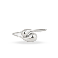 Interwave Oxidised Cuff Bracelet - Rukhmani