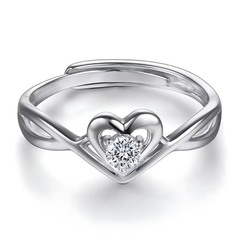 925 Sterling Silver Heartbeat Radiance Set