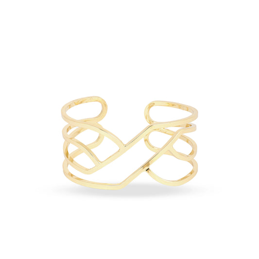 Geomatric Glam Cuff - Rukhmani