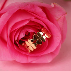 Adjustable Gold Plated Fancy Design Ring