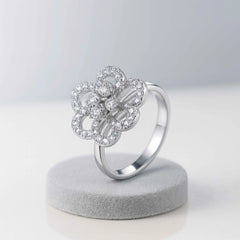 Eternal Blossom Sterling Silver Ring