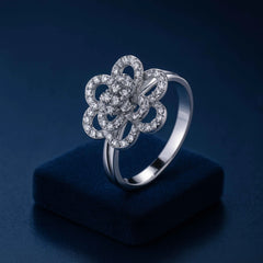 Eternal Blossom Sterling Silver Ring
