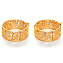 Gold plated rajwadi kada