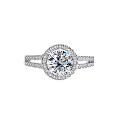 925 Sterling Silver Luxurious Bridal Wedding Ring for Women