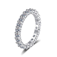 925 Sterling Silver Luxury Engagement Ring for Women