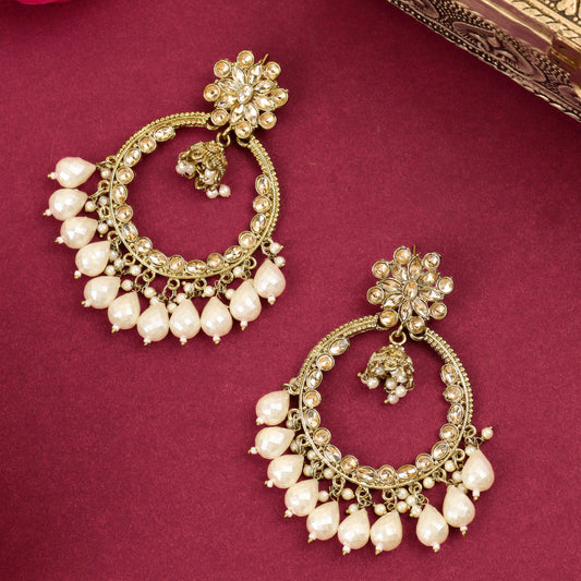 Sitara Baali Jhumka Earrings - Rukhmani