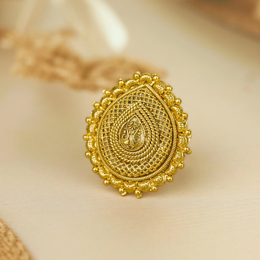Golden Glow Ring