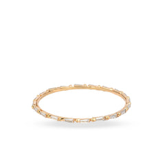 American Diamond Gold Plated Bangles - Rukhmani