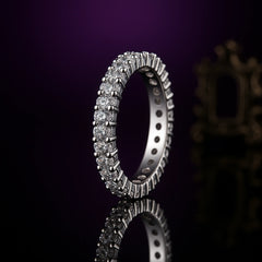 925 Sterling Silver Luxury Engagement Ring for Women