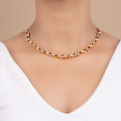 Set of unique necklace and earring - Rukhmani