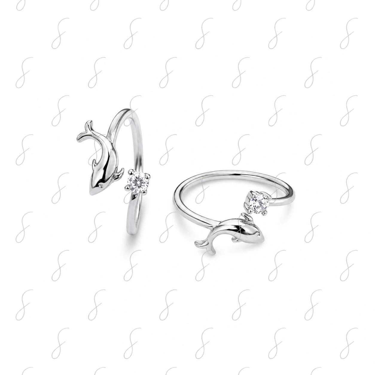 PLAIN CENTER STONE UPPER TOE RING_3GM