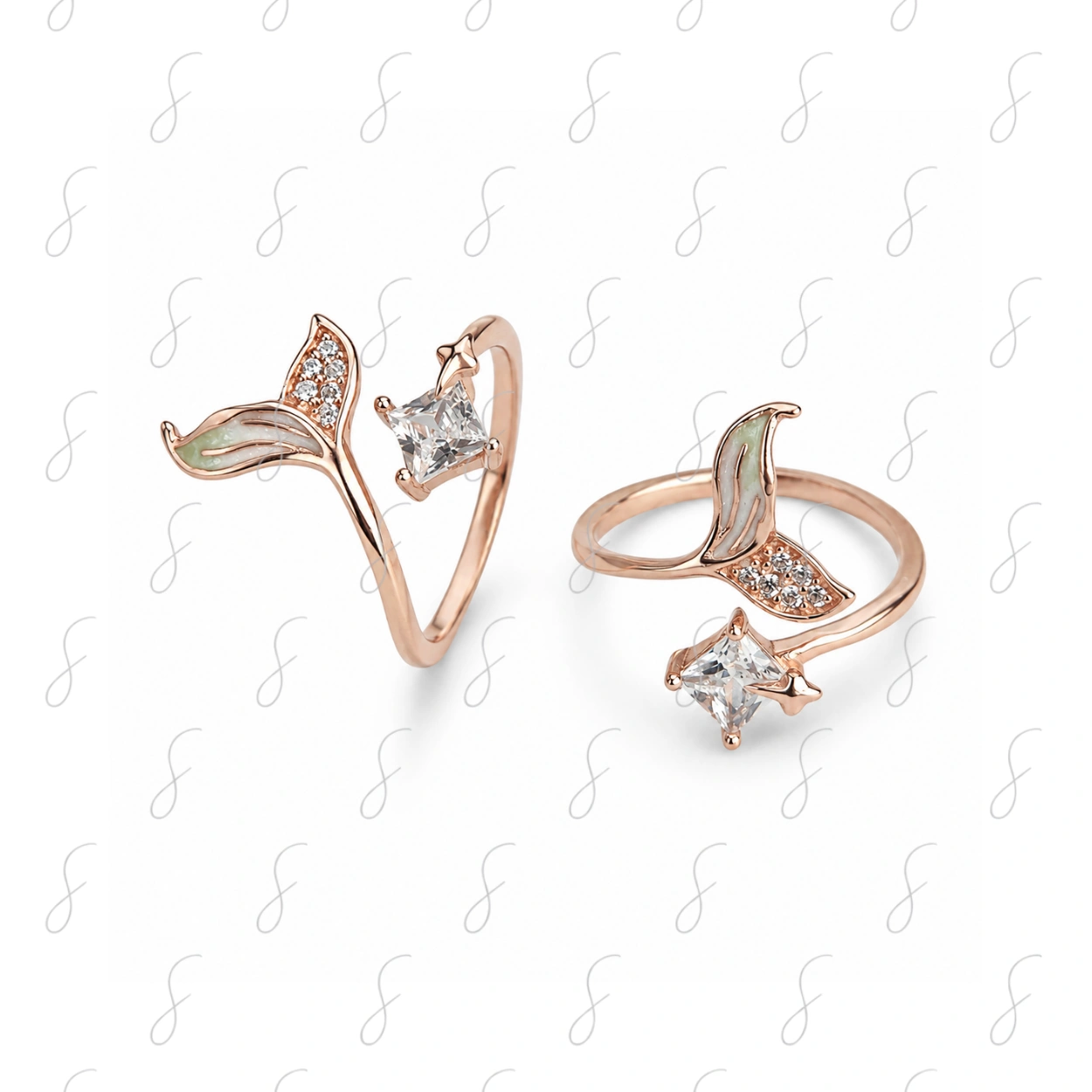 EXCLUSIVE COLOR SHADE ENAMEL UPPER TOE RING