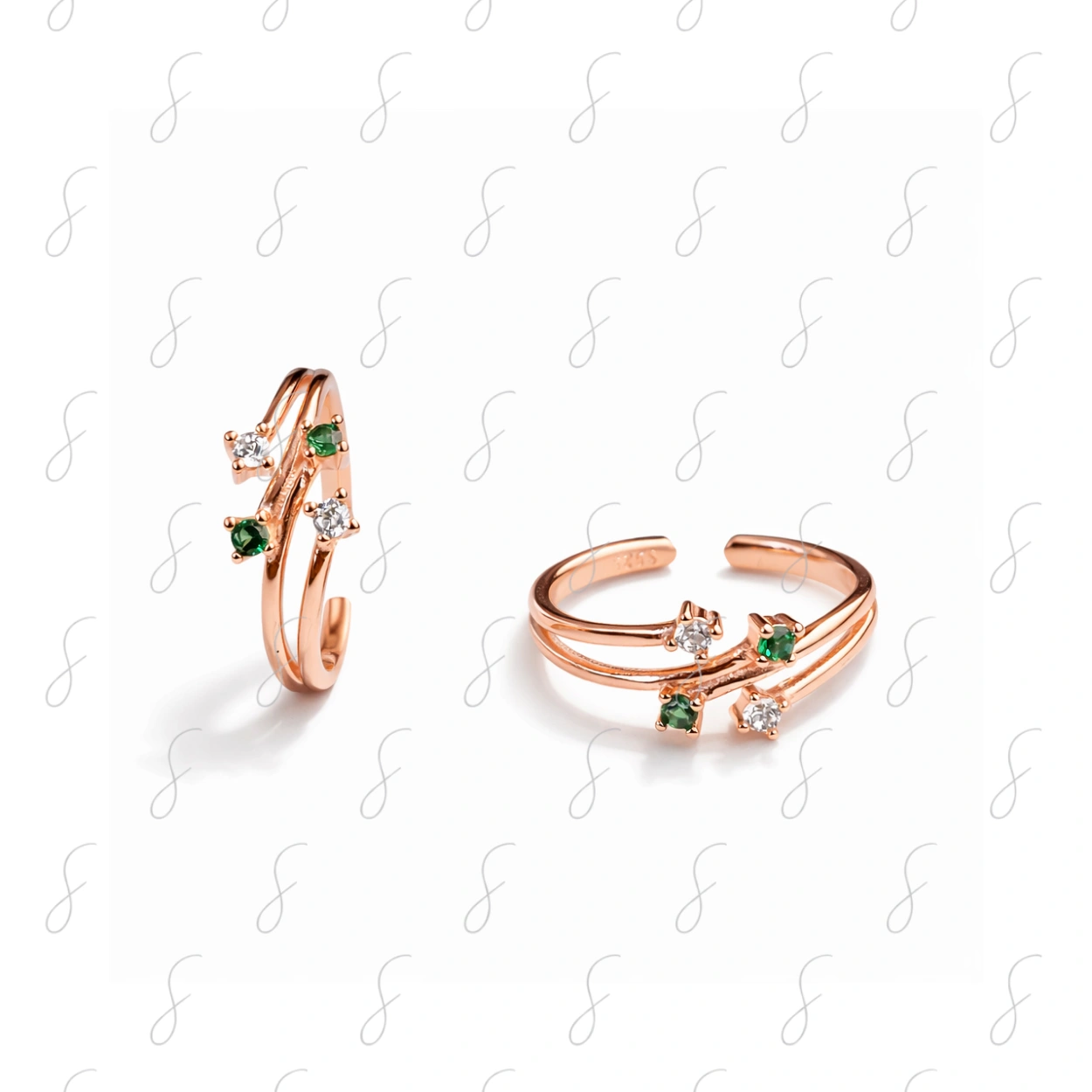 MICRO COLOR DOWN SETTING TOE RING