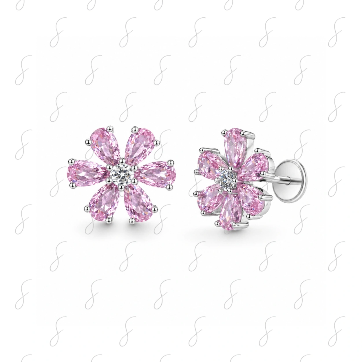 COLOR FLOWER STUDS 2.2GM (SOUTH SCREW)