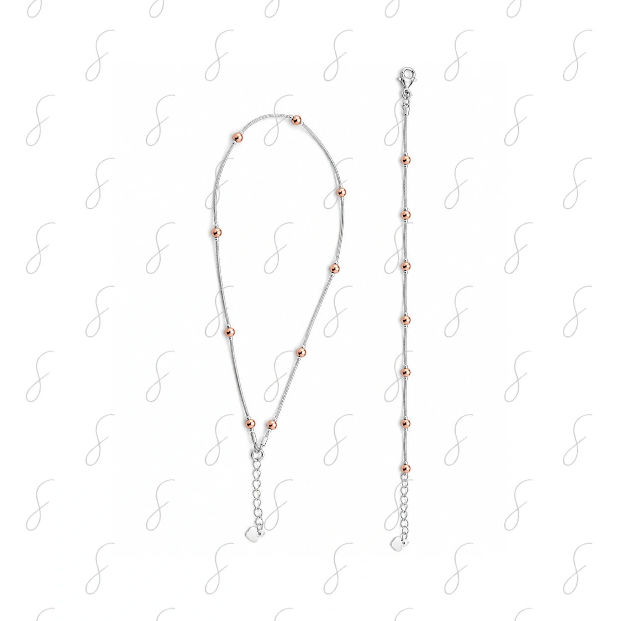 PRM DUAL TONE BALL ANKLET