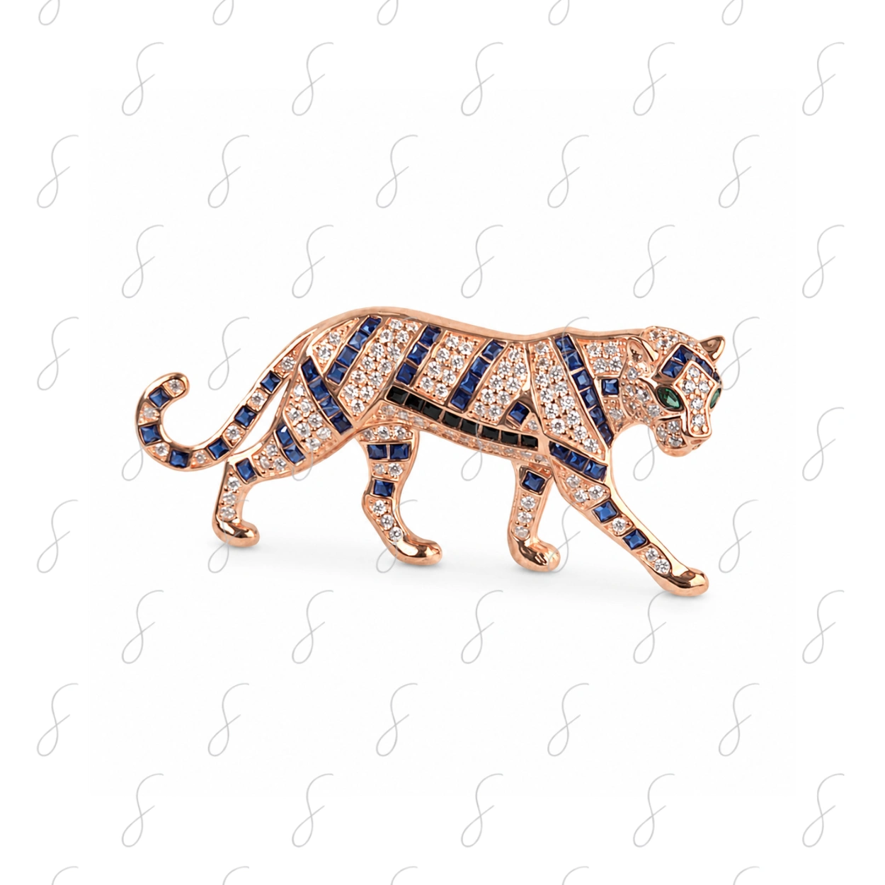 EX IMPORTED JAGUAR BROOCH 8GM